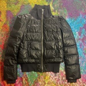 Juicy Couture Black Puffer Jacket